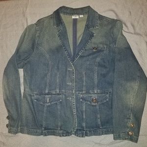 Sold Denim Blazer